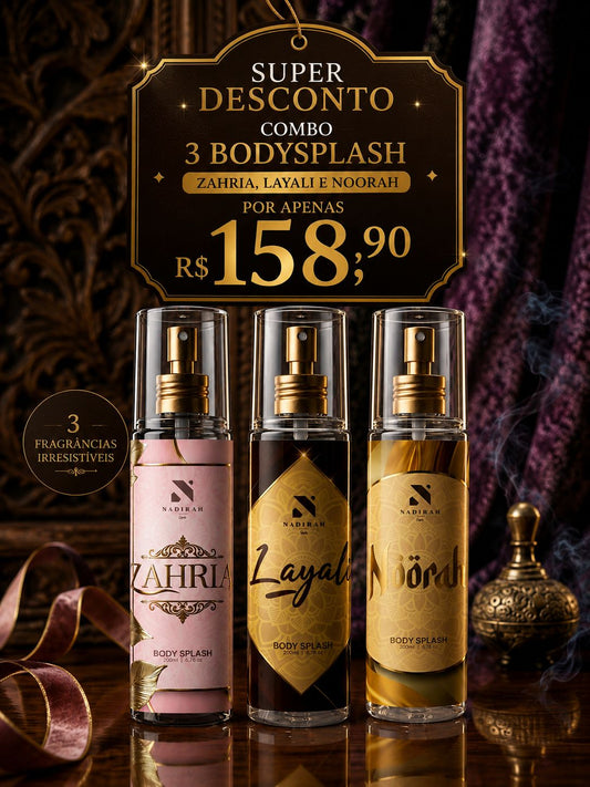 Super kit Zahria + Layali + Noorah 200ml